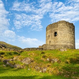 Shortest Night 2023 - A Photographic Adventure in North Wales - Square colour photo of Dolbardarn Castle in North Wales